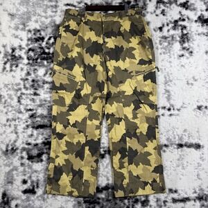 Liberty Apparel‎ Pants Mens Size 32x32 Leaf Camo Cargo Zip Skater Punk Rock